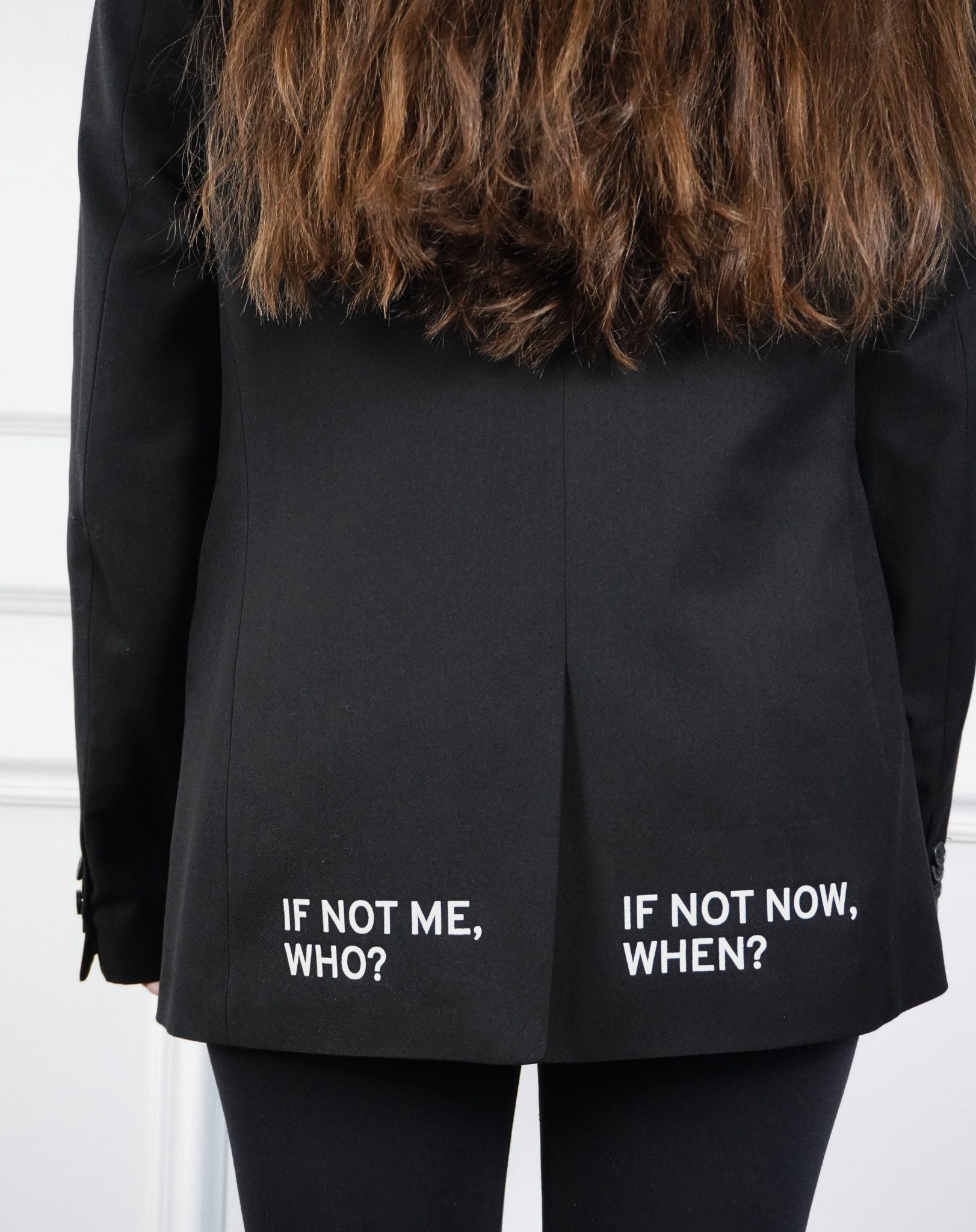 If not me who? If not now when? Upcycled Blazer (V2) - OBLIVIOUS?