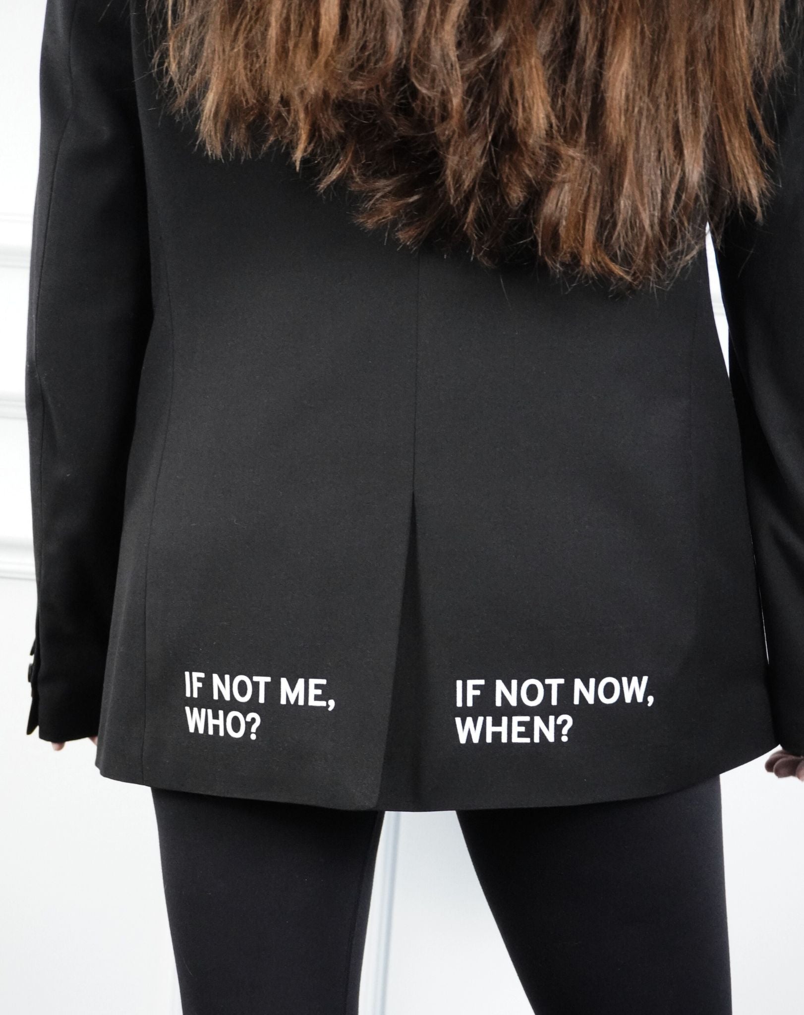 If not me who? If not now when? Upcycled Blazer (V2) - OBLIVIOUS?