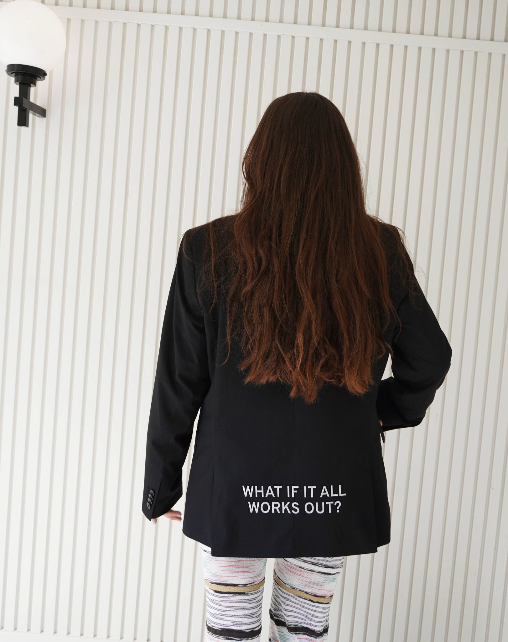 What if it all works out? Upcycled Blazer - OBLIVIOUS?