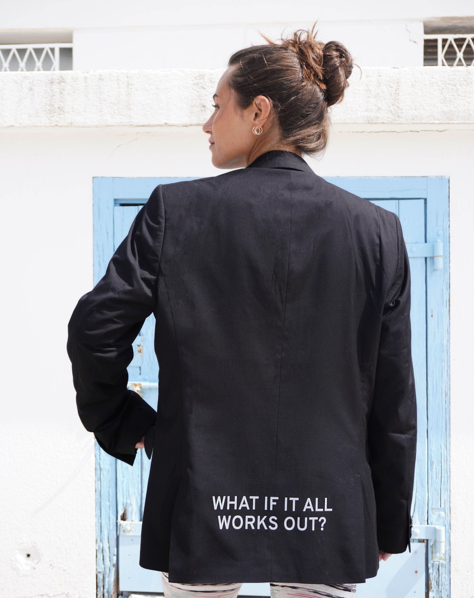 What if it all works out? Upcycled Blazer - OBLIVIOUS?