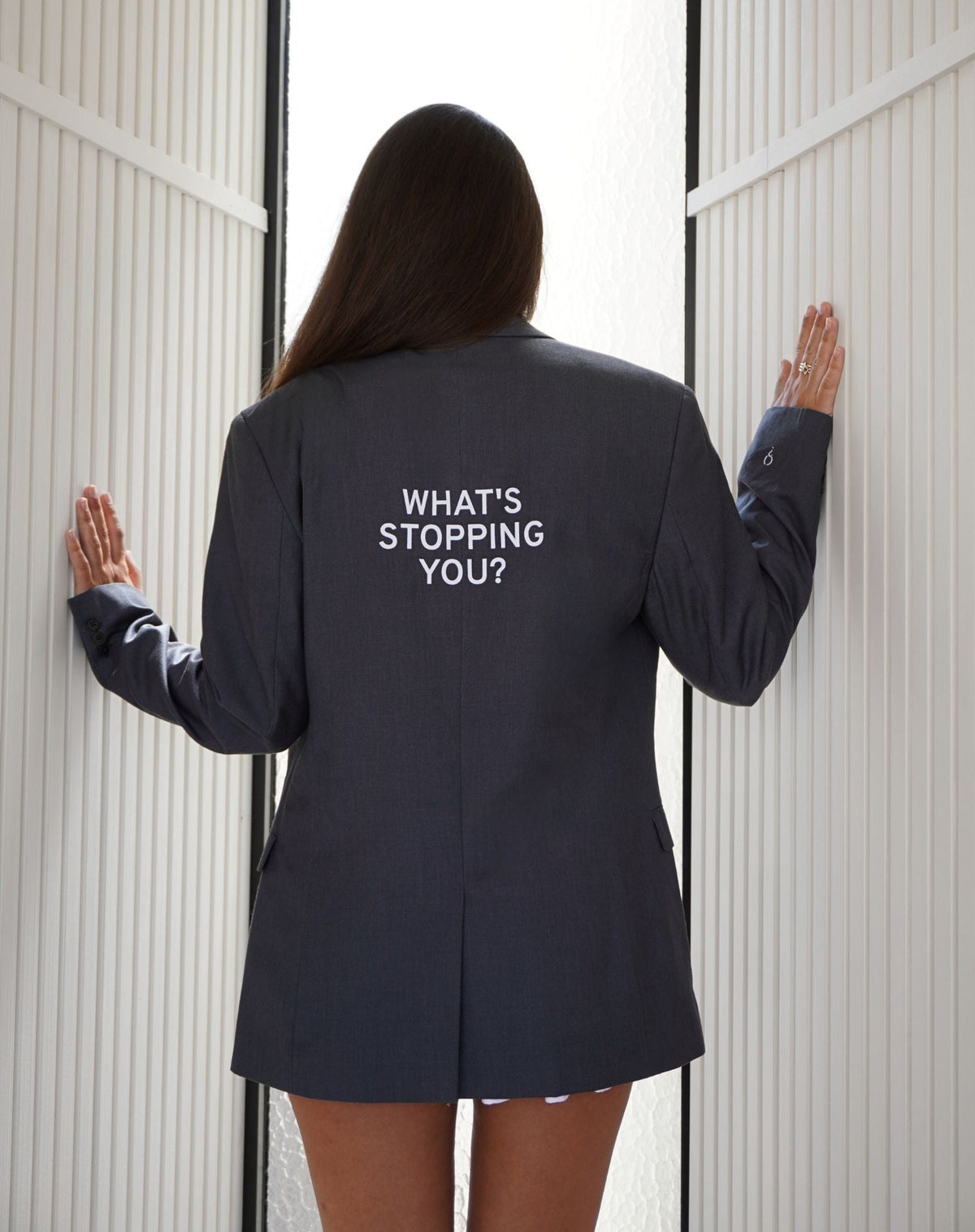 What’s stopping you? Upcycled Blazer - OBLIVIOUS?