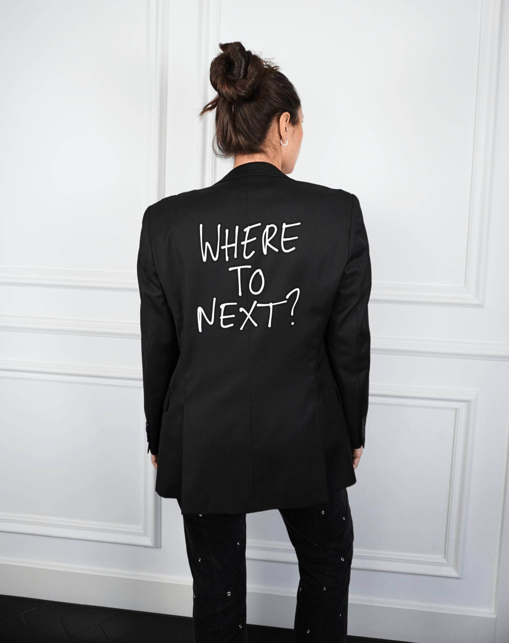 Where to next? Upcycled Blazer - OBLIVIOUS?