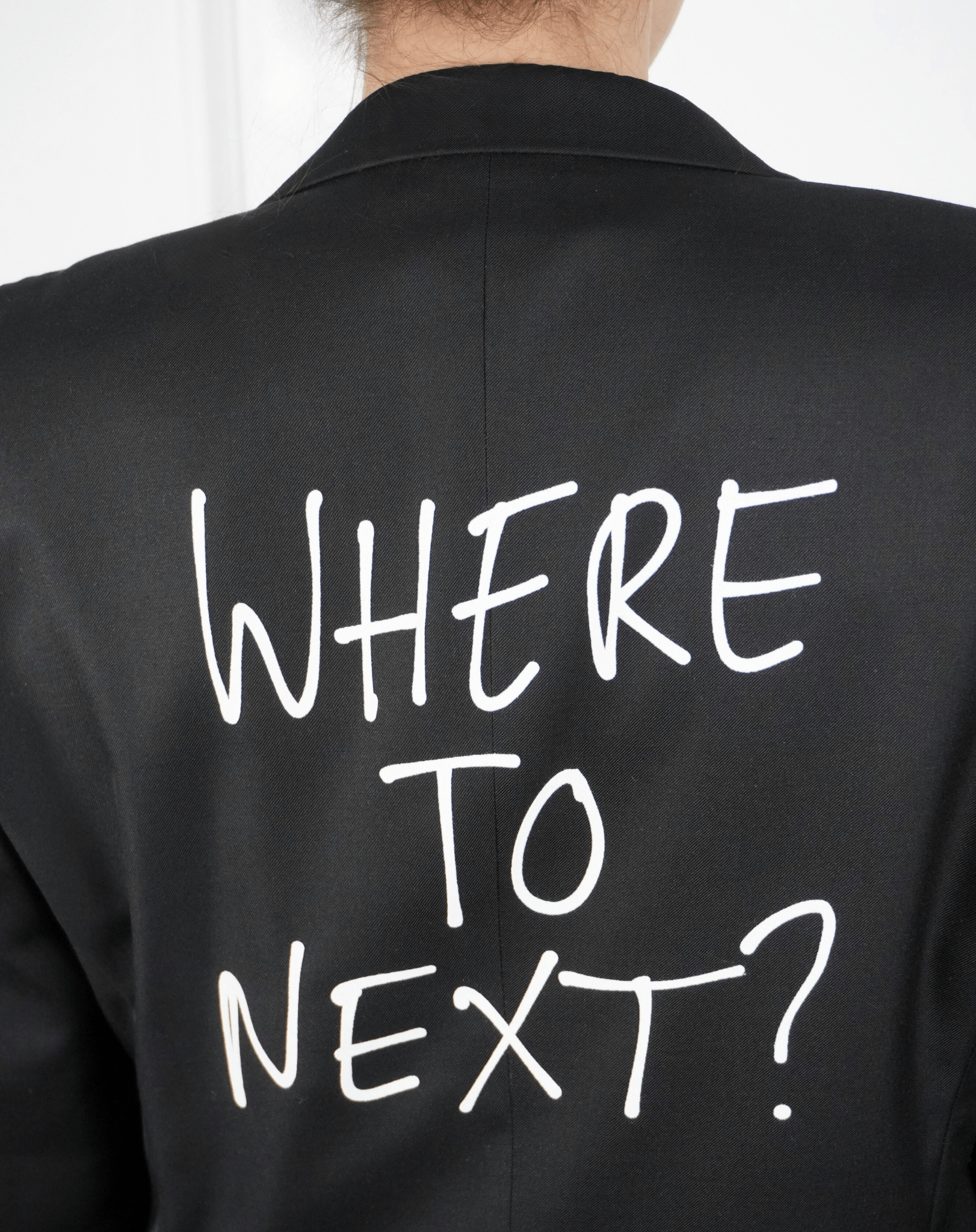 Where to next? Upcycled Blazer - OBLIVIOUS?