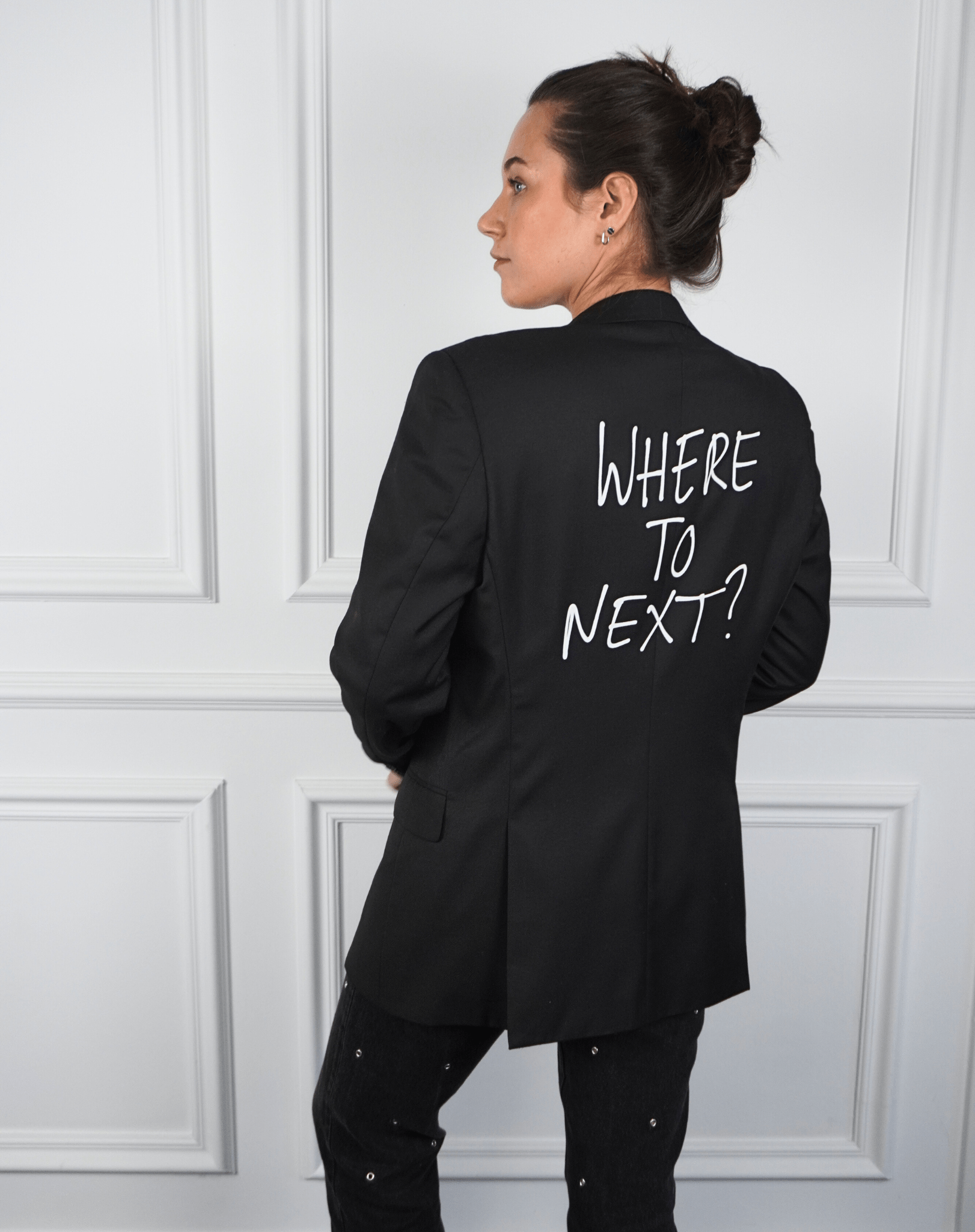 Where to next? Upcycled Blazer - OBLIVIOUS?