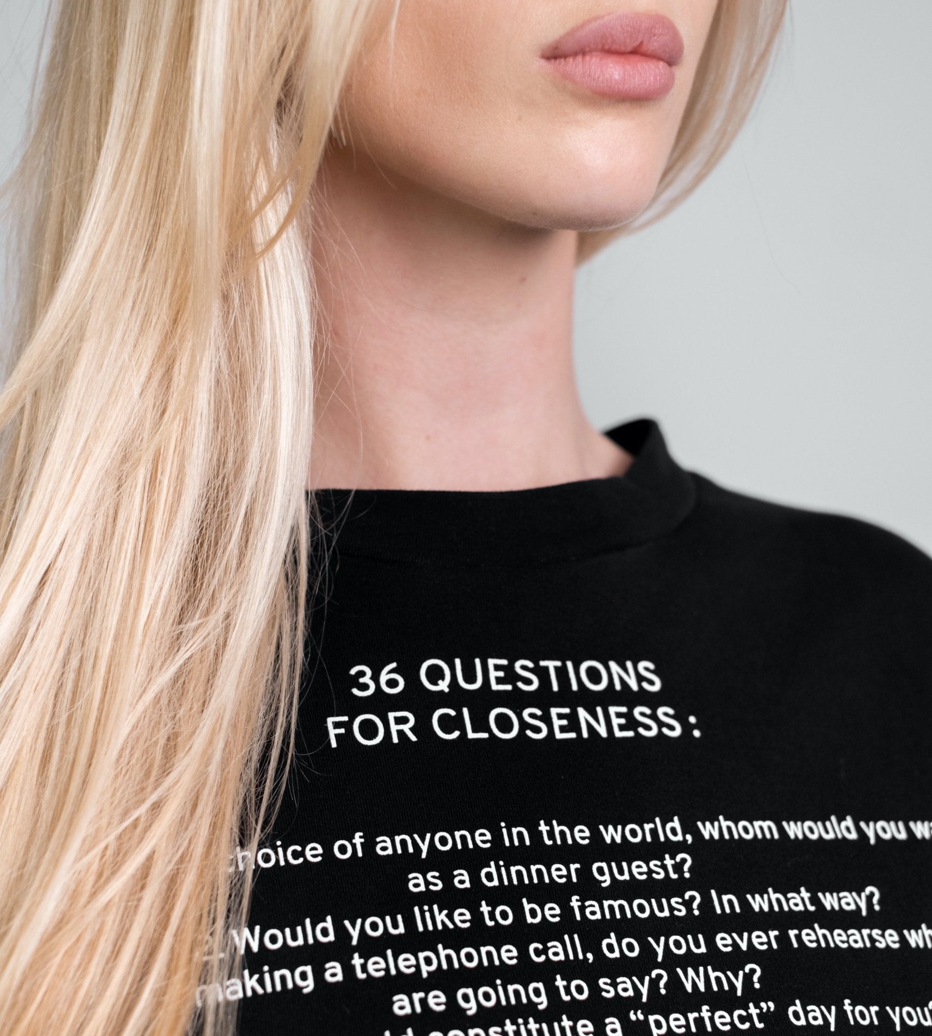 36 Questions for Closeness Boxy T-Shirt - OBLIVIOUS?