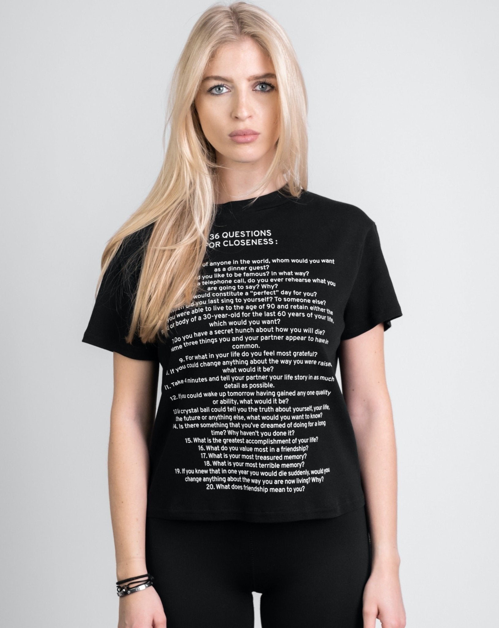 36 Questions for Closeness Boxy T-Shirt - OBLIVIOUS?