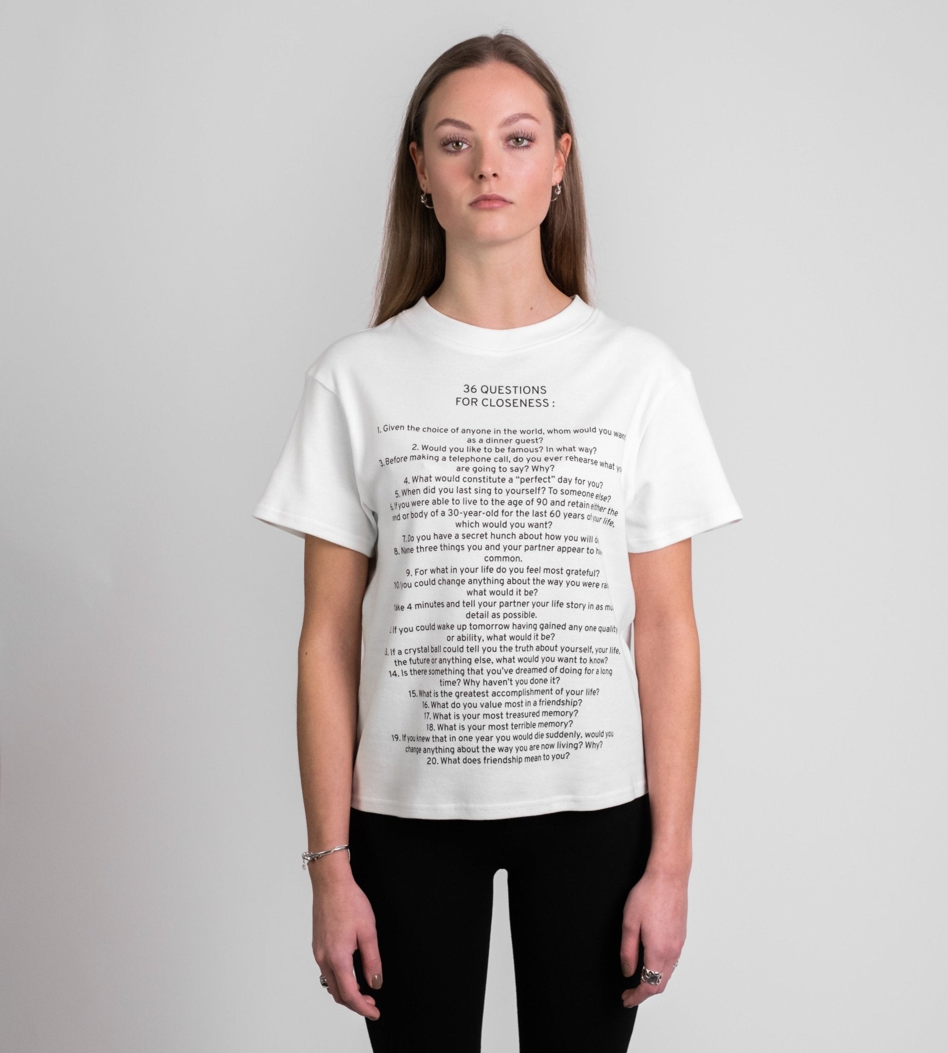 36 Questions for Closeness Boxy T-Shirt - OBLIVIOUS?