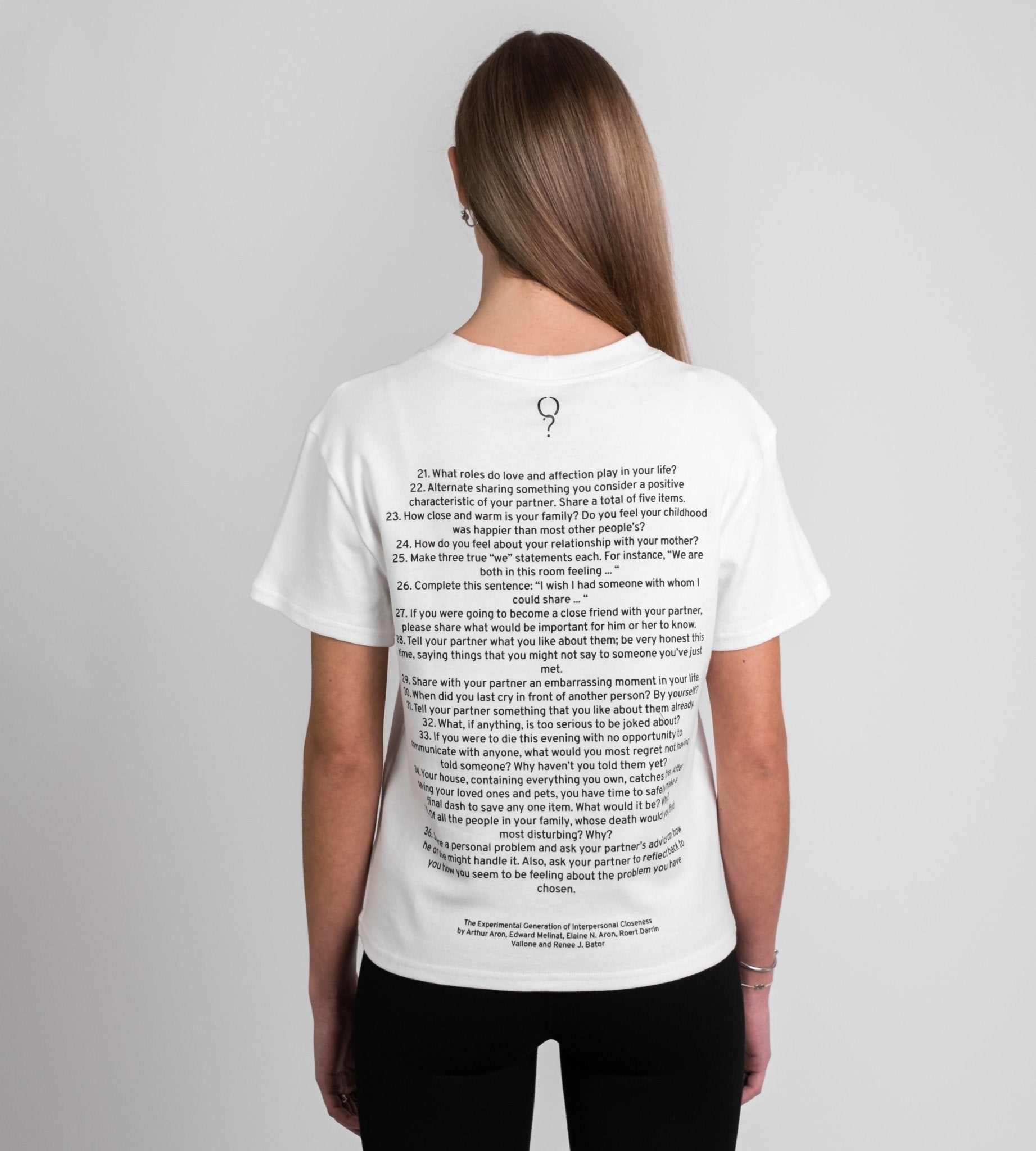 36 Questions for Closeness Boxy T-Shirt - OBLIVIOUS?