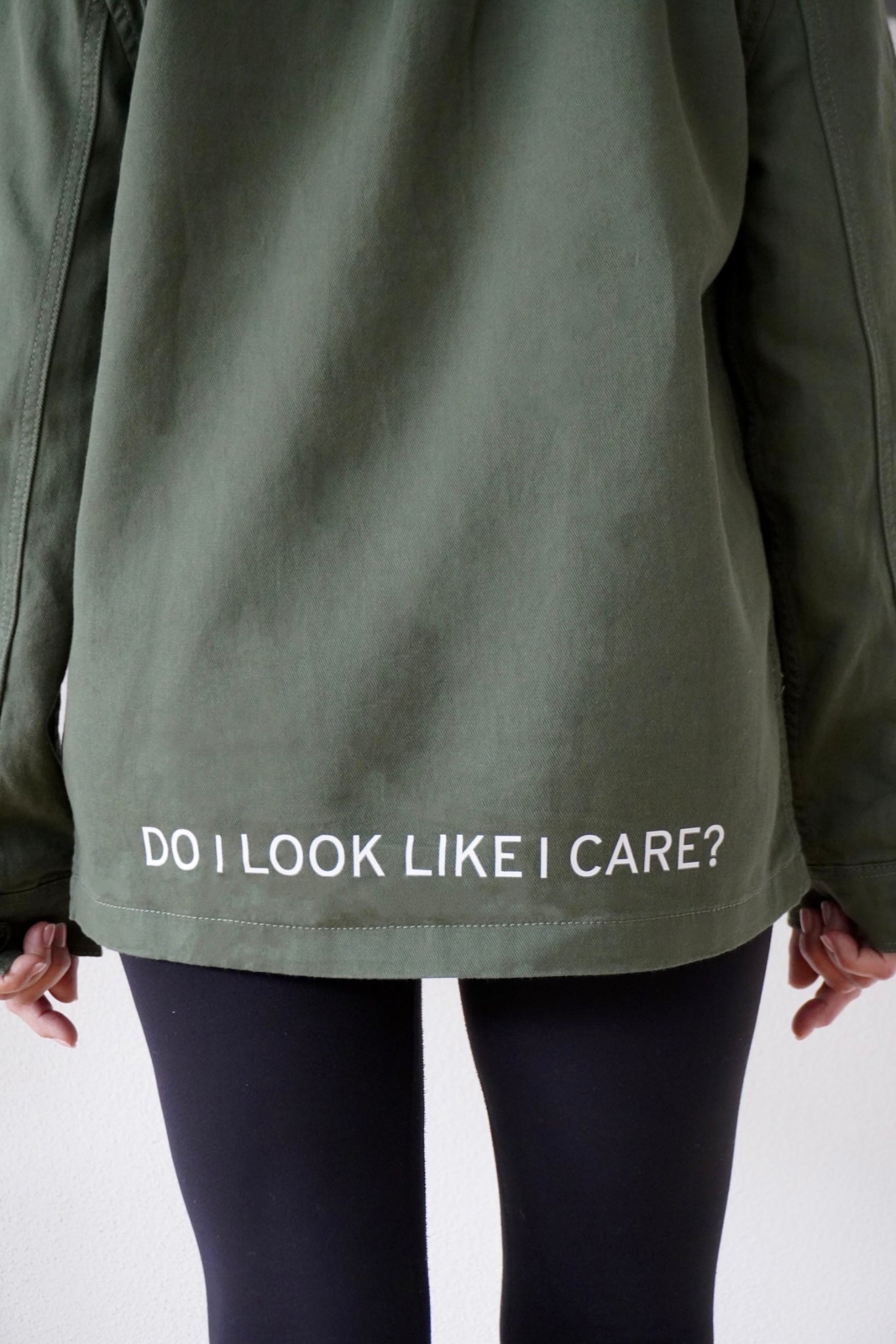 Daily Jacket 'DO I LOOK LIKE I CARE?' - OBLIVIOUS?