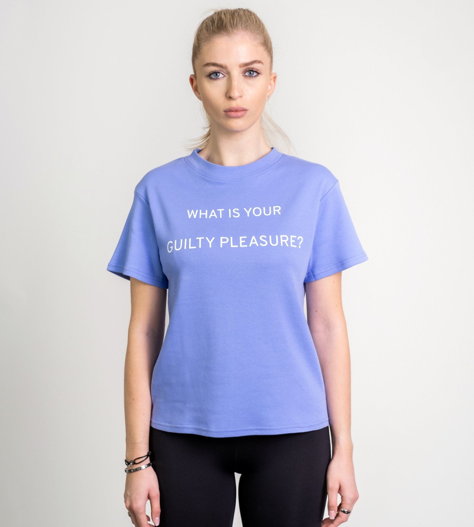 What is your guilty pleasure? Boxy T-Shirt - OBLIVIOUS?