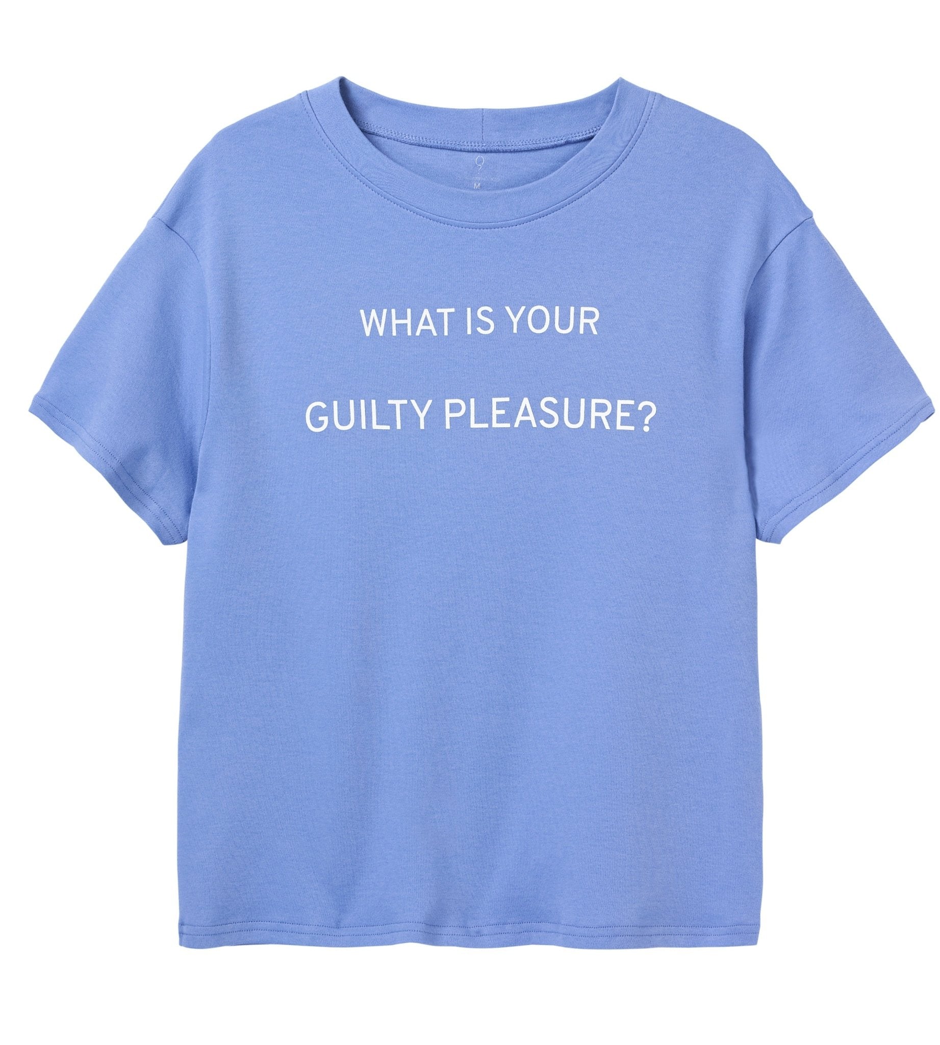 What is your guilty pleasure? Boxy T-Shirt - OBLIVIOUS?